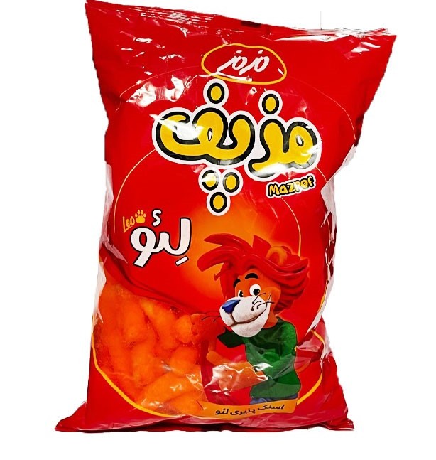 مزمز اسنک پنیری لئو 160 گرمی